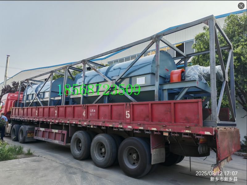 中國制造再添出海新名片——誠信振動公司1640礦漿槽回轉篩啟航印尼